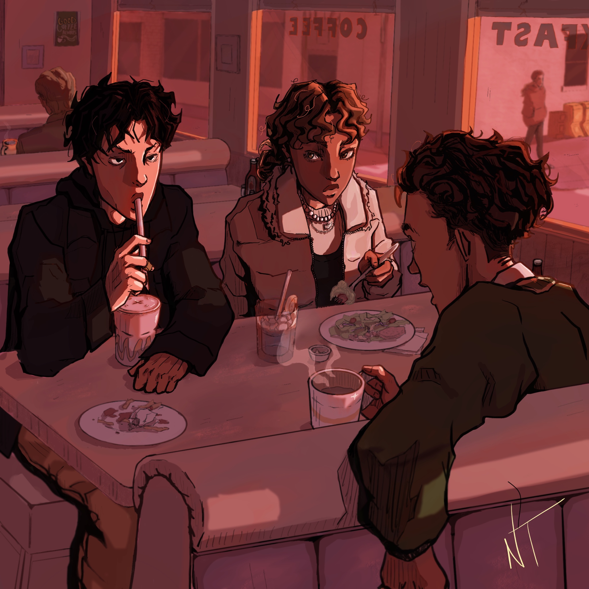 Meeting at a Diner
